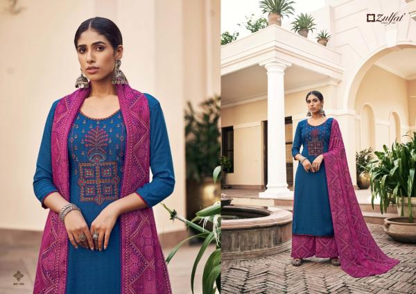 Zulfat Sohni Pure Wool Pashmina Designer Dress Material Collection 